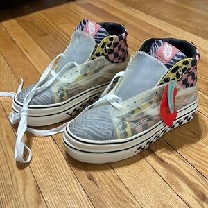 Vans Mixed Medía Super Comfycush Sk8-Hi Skool shoe